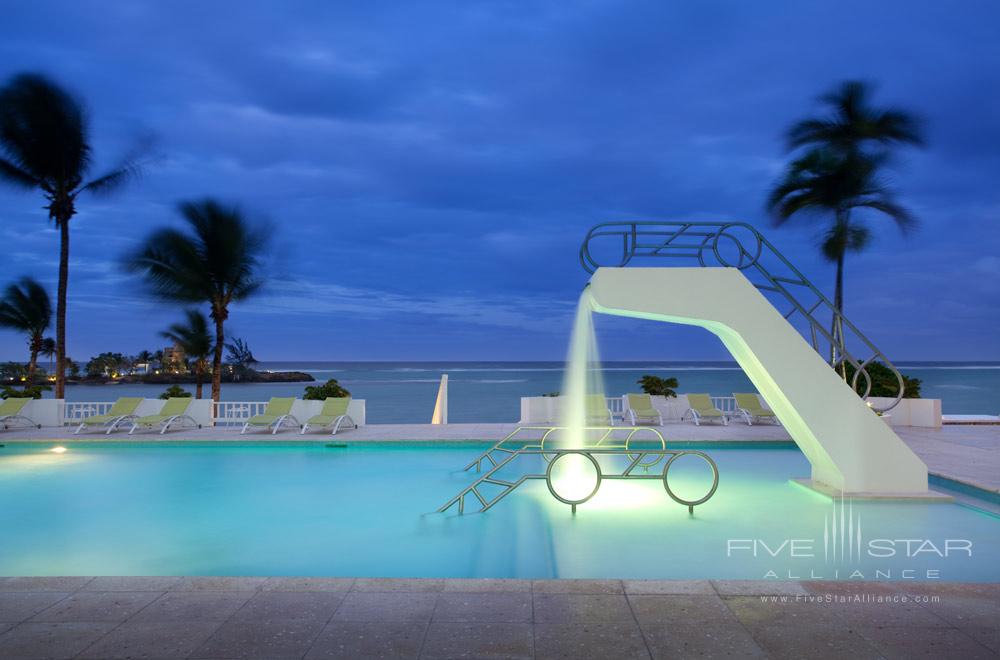 Pool Waterfall at Couples Tower Isle