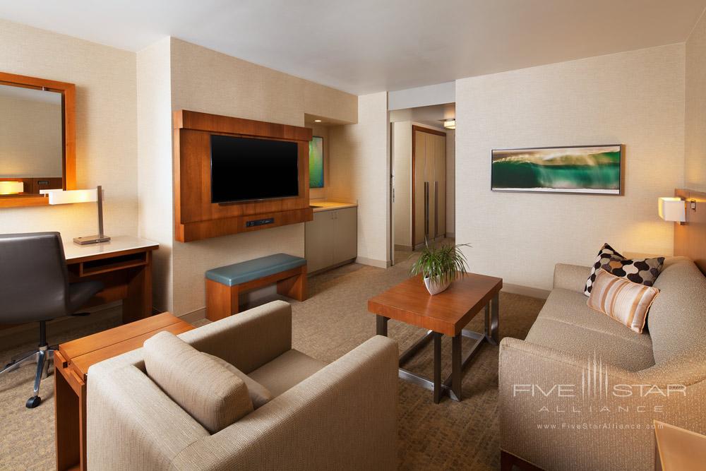 Suite Living Area at The Westin Gaslamp Quarter San Diego, CA