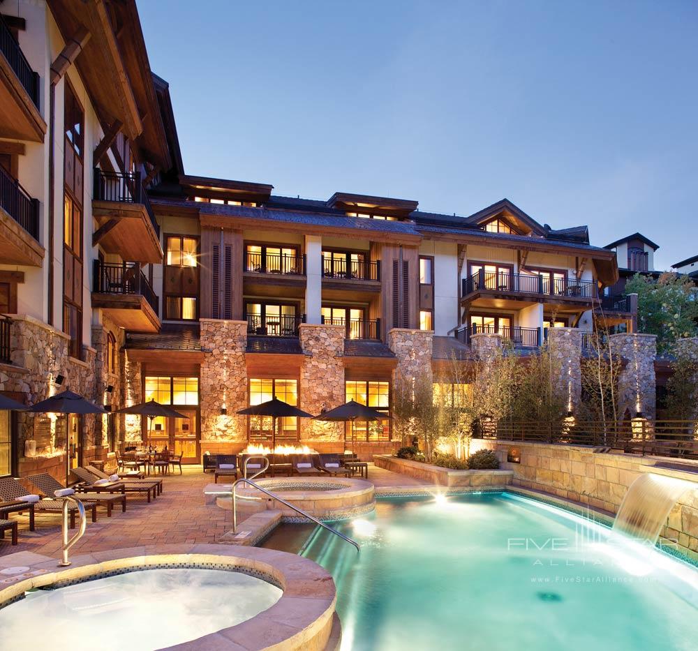 Pool and Spa at The Sebastian Vail, CO