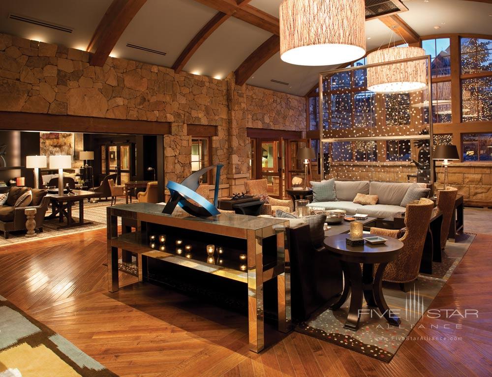 Lobby of The Sebastian Vail, CO