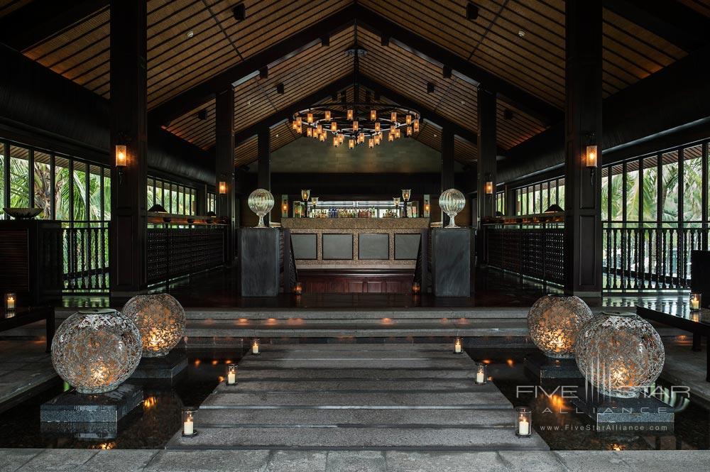 Entrance of Bar at Nam Hai Hotel