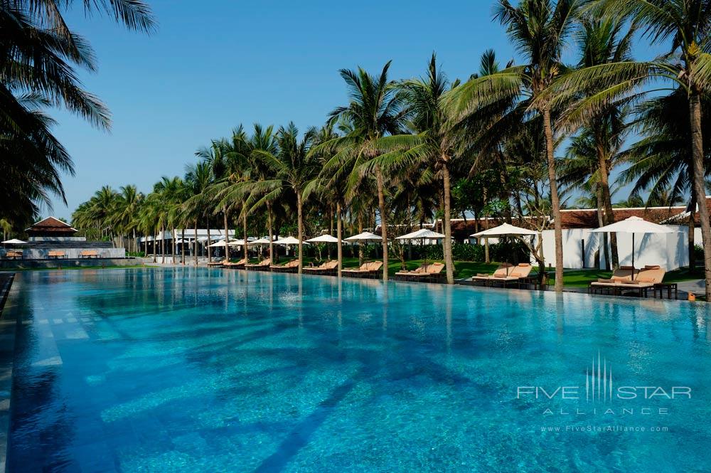 Main Pool at Nam Hai Hotel