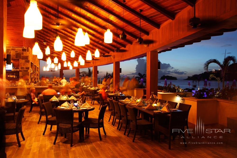 Beach Club Restaurant at Buccament Bay Spa and Resort, Saint Vincent and the Grenadines
