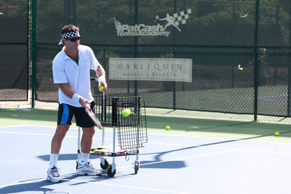 Tennis Courts atBuccament Bay Spa and Resort, Saint Vincent and the Grenadines