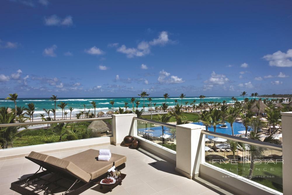 Balcony Overlooking Beach at Hard Rock Hotel and Casino Punta Cana
