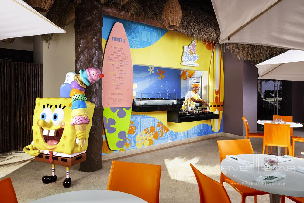 Ice cream shop at Azul Beach Resort Riviera May, a