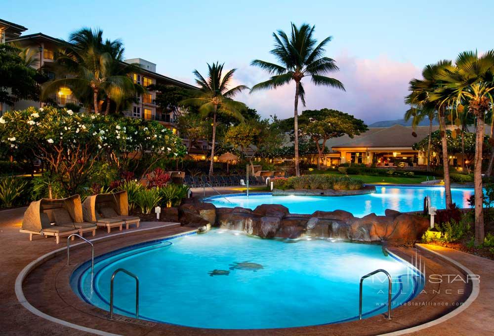 The Westin Ka'Anapali Ocean Resort VillasSouth Side of The Resort Exterior and Pool.