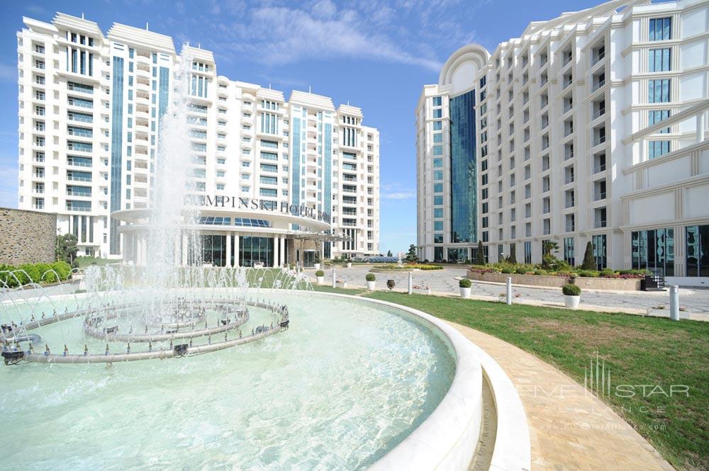 Exterior of Kempinski Hotel Badamdar Baku, Azerbaijan