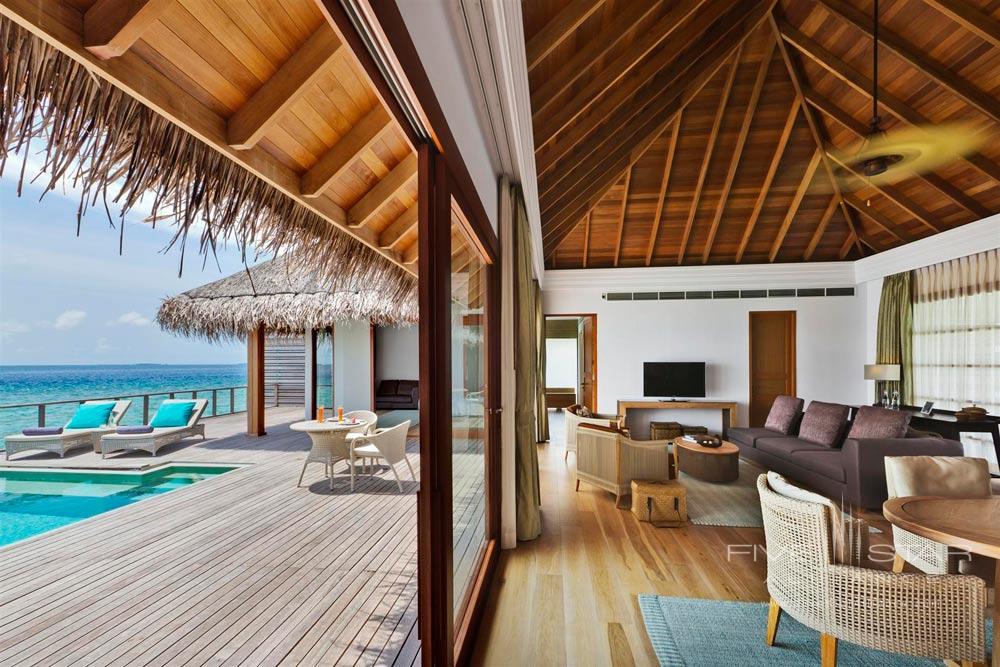 Ocean Pavilion Family Room at Dusit Thani Maldives