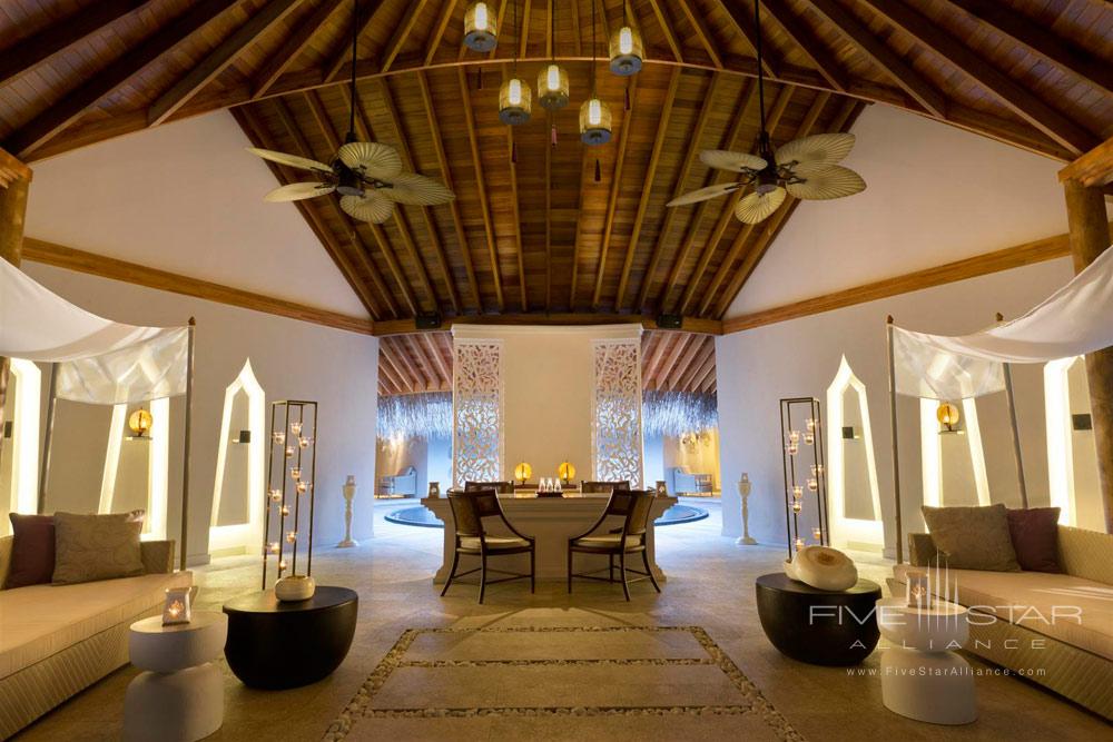 Spa Lobby at Dusit Thani Maldives