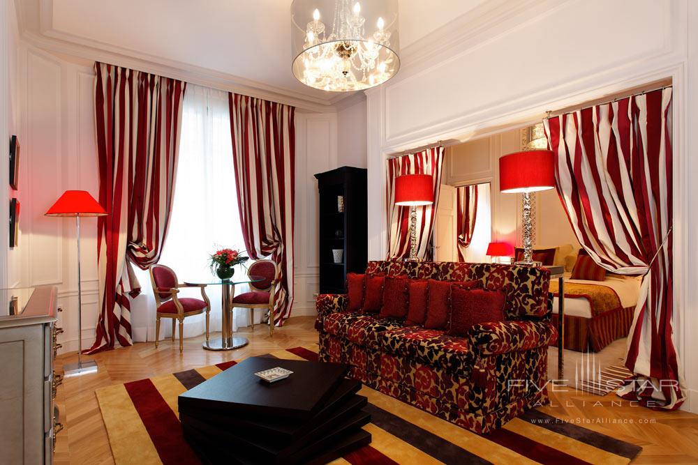 Junior Suite at Villa and Hotel Majestic Paris, France