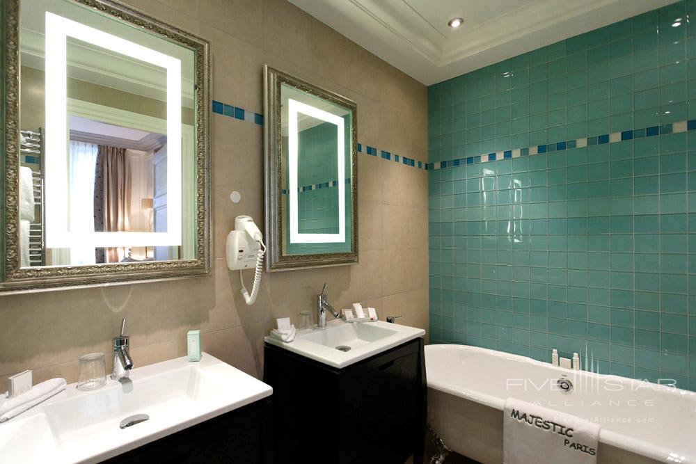 Bath at Villa and Hotel Majestic Paris, France