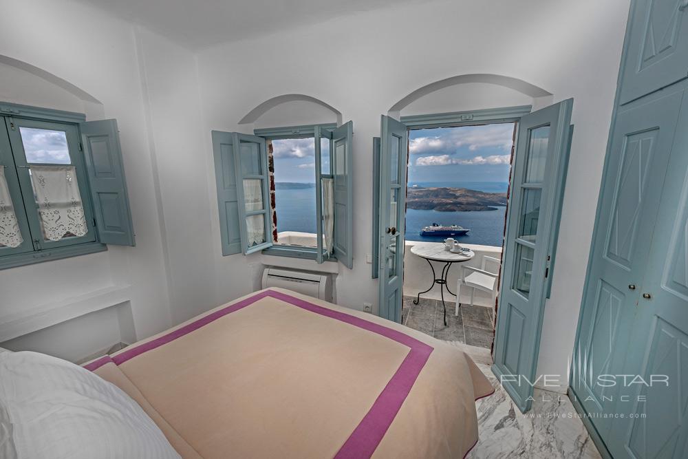 Guest Room at Aigialos Hotel, Santorini, Greece