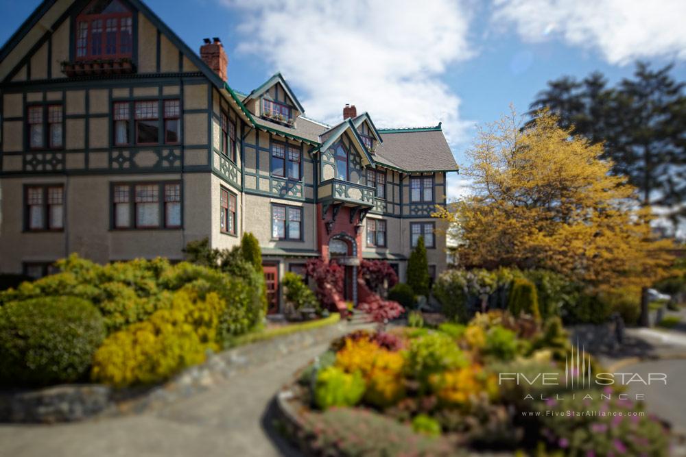 Exterior of Doll House at Abigails Hotel VictoriaBritish Columbia, Canada