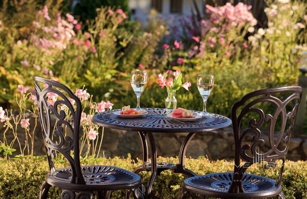 Patio at Abigails Hotel VictoriaBritish Columbia, Canada