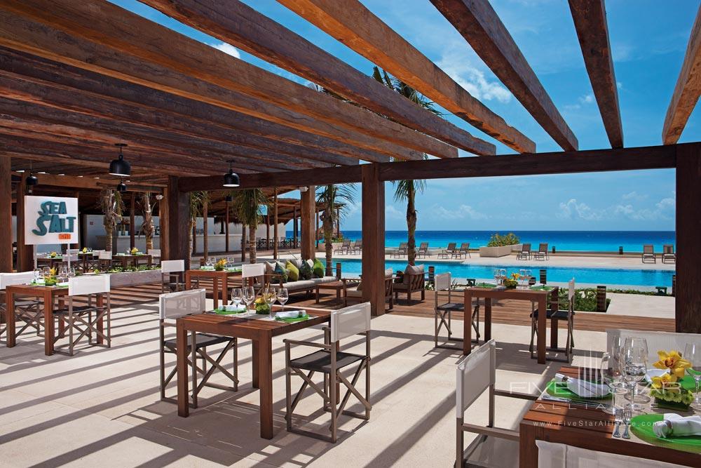 Sea Salt Grill Outdoor Terrace Dining at Secrets The Vine Cancun, Mexico