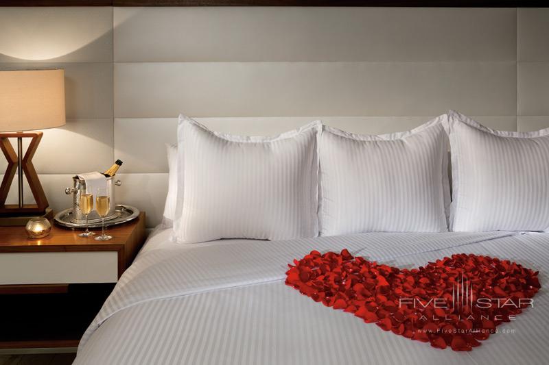 Romantic turndown service at Secrets The Vine Cancun, Mexico