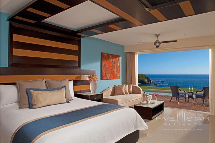 Guest Room with Ocean View at Secrets Huatulco Resort and Spa