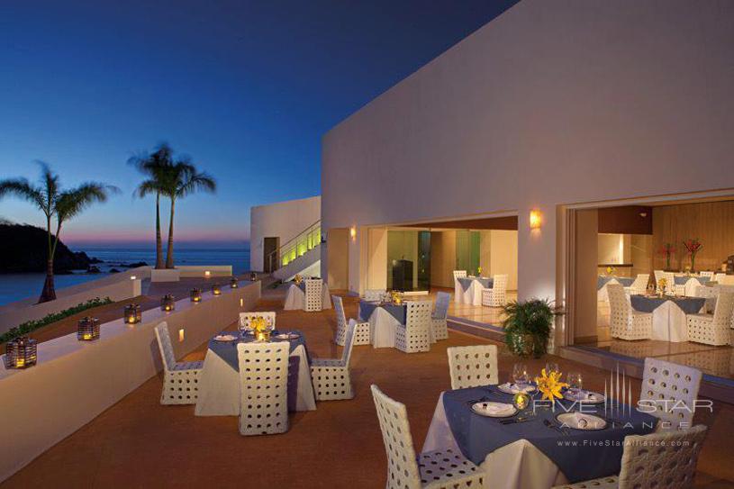Dining by Night at Secrets Huatulco Resort and Spa