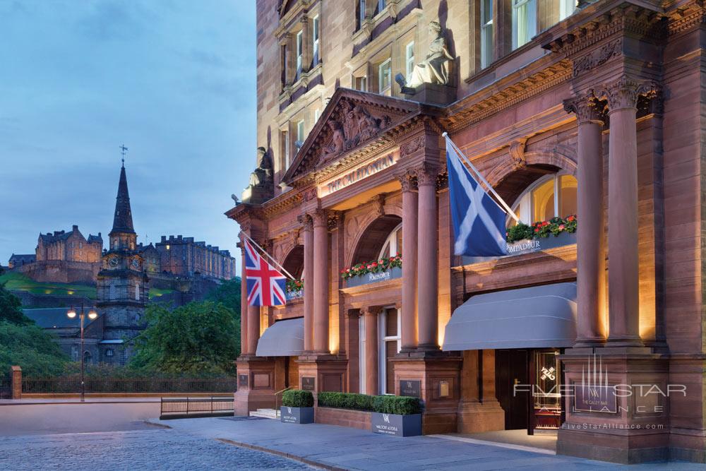 Waldorf Astoria Caledonian Exterior, Edinburgh, United Kingdom