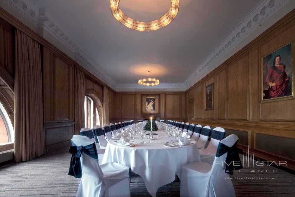 Boardroom Dinner Venue at Waldorf Astoria Caledonian, Edinburgh, United Kingdom