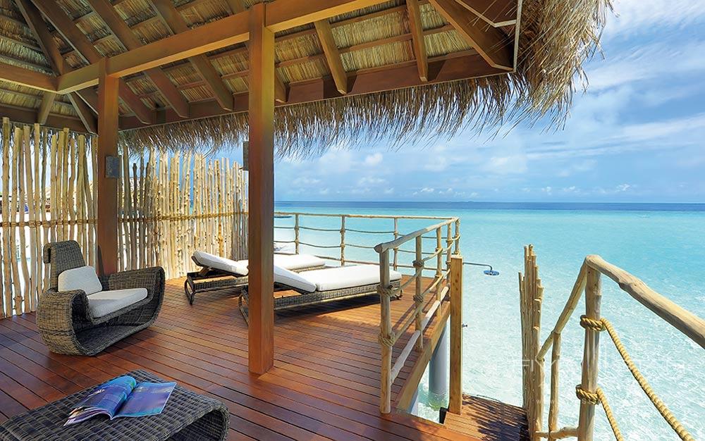 Constance Moofushi Maldives Resort Senior Water Villa.