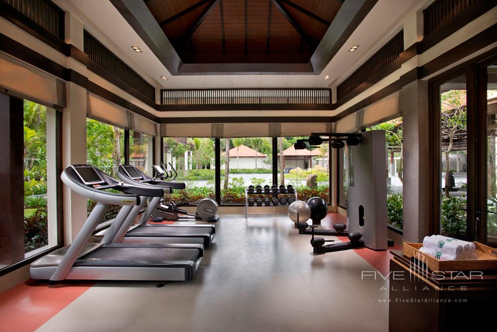 Gym at Banyan Tree Lang Co, Vietnam