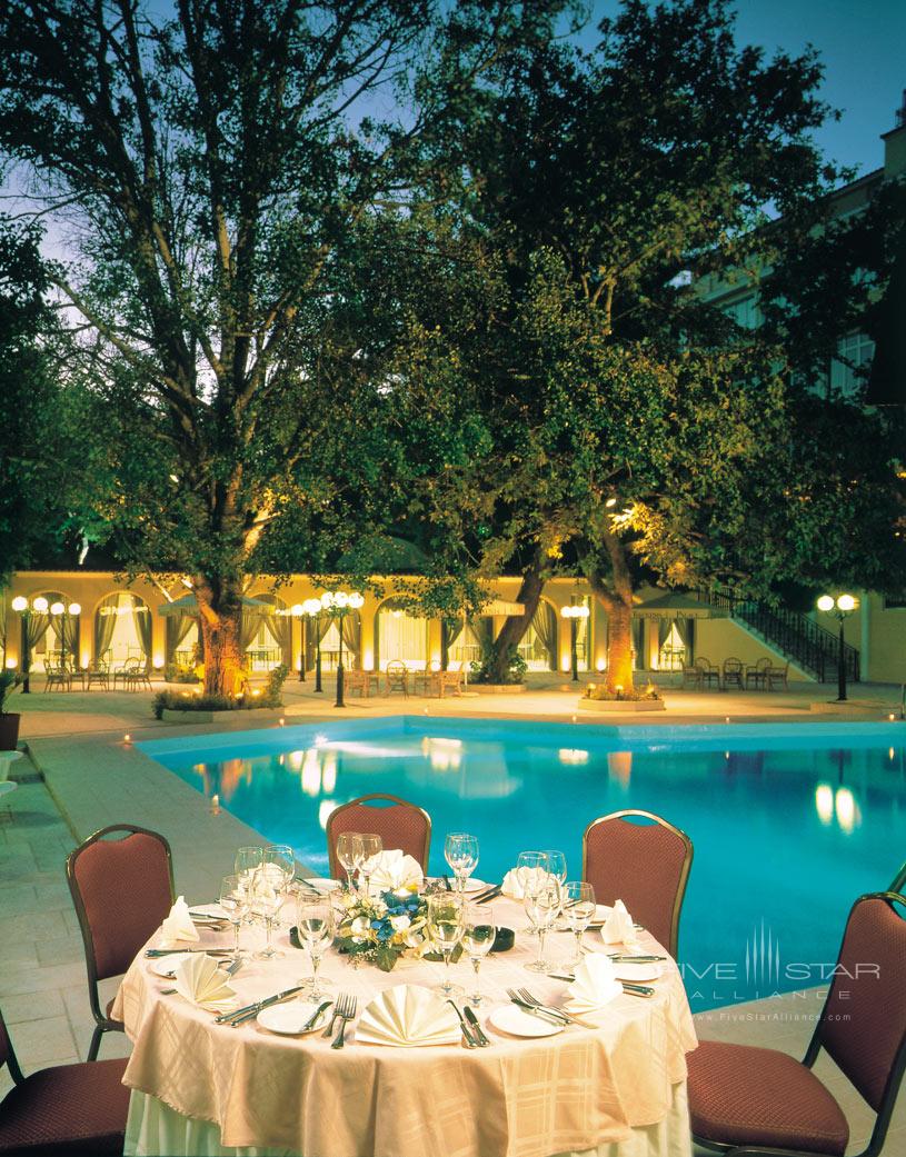 Pool Area at Theoxenia Palace