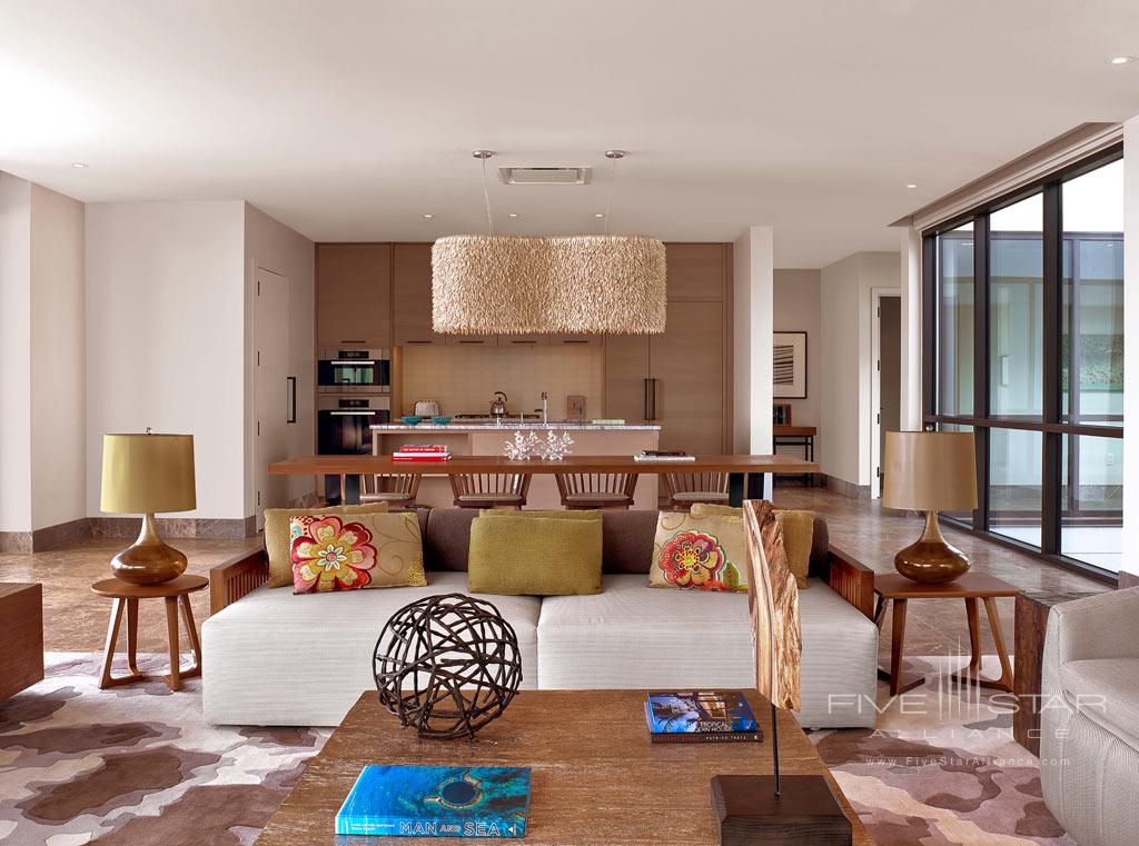 Villa Living Room at Andaz Maui at Wailea, Wailea, Hi, United States