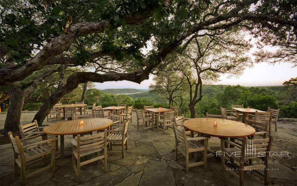 Mesquite Patio at Travaasa Austin