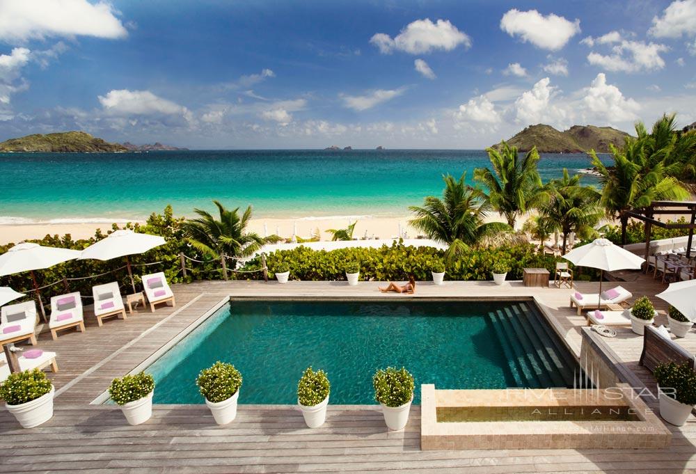 Main Swimming Pool at Cheval Blanc Saint-Barth, French West Indies