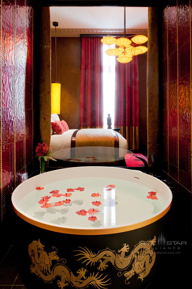 Buddha Bar Hotel Paris Japanese Bathtub