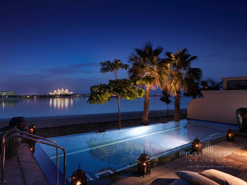 Anantara Dubai-One Bed Beach Villa By The Pool Night View