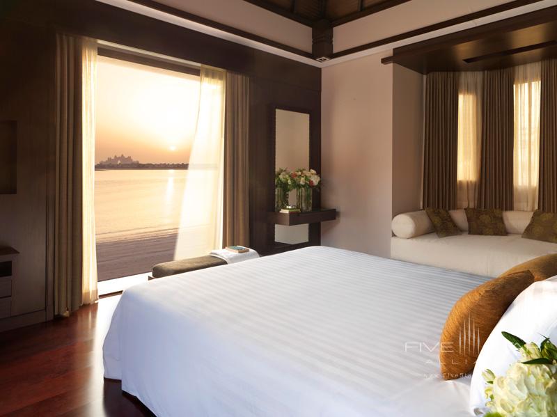 Anantara Dubai-Two Bed Beach Villa Bedroom Sunset