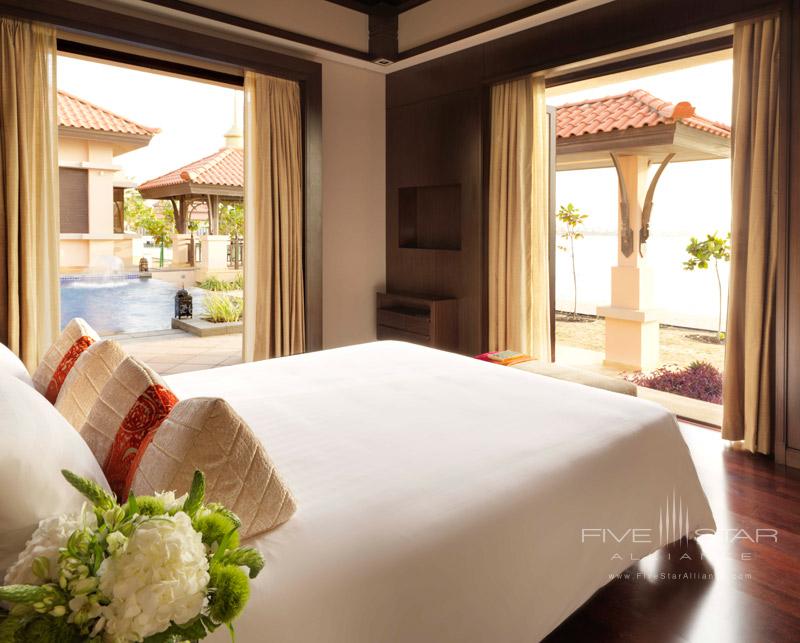 Two Bed Beach Villa Bedroom at Anatara Dubai The Palm