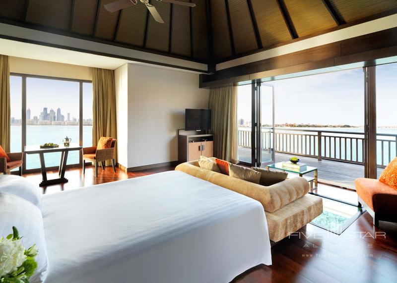 Over Water Villa Bedroom at Anatara Dubai The Palm