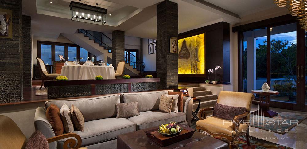 Royal Samabe Residence Living Area at Samabe Bali Resort and Spa