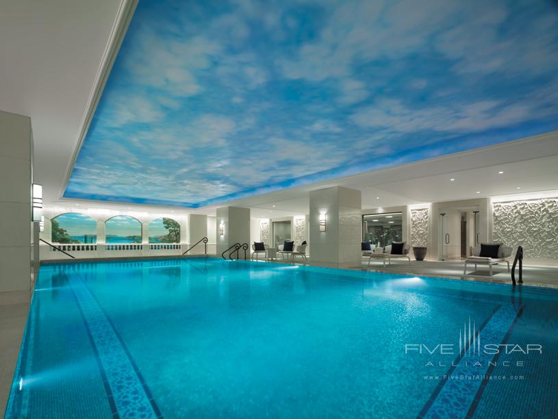 Indoor pool at Shangri la bosphorus