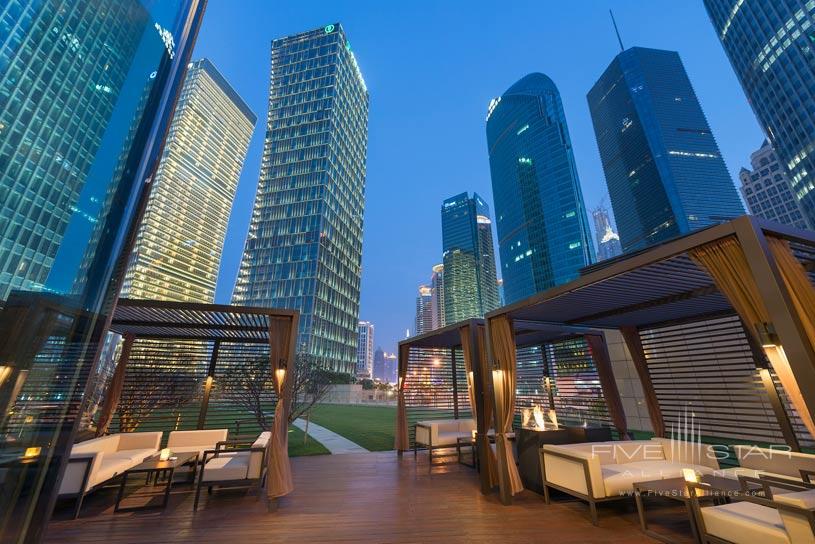 Qi Terrace Bar at The Shanghai Pudong