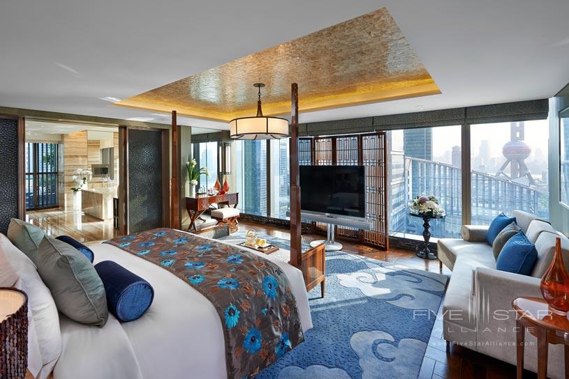 Presidential Suite Bedroom at The Shanghai Pudong