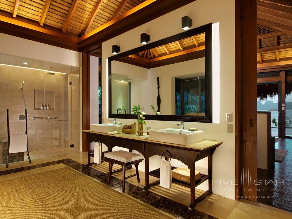 Villa Bath at Pangulasian Island Resort