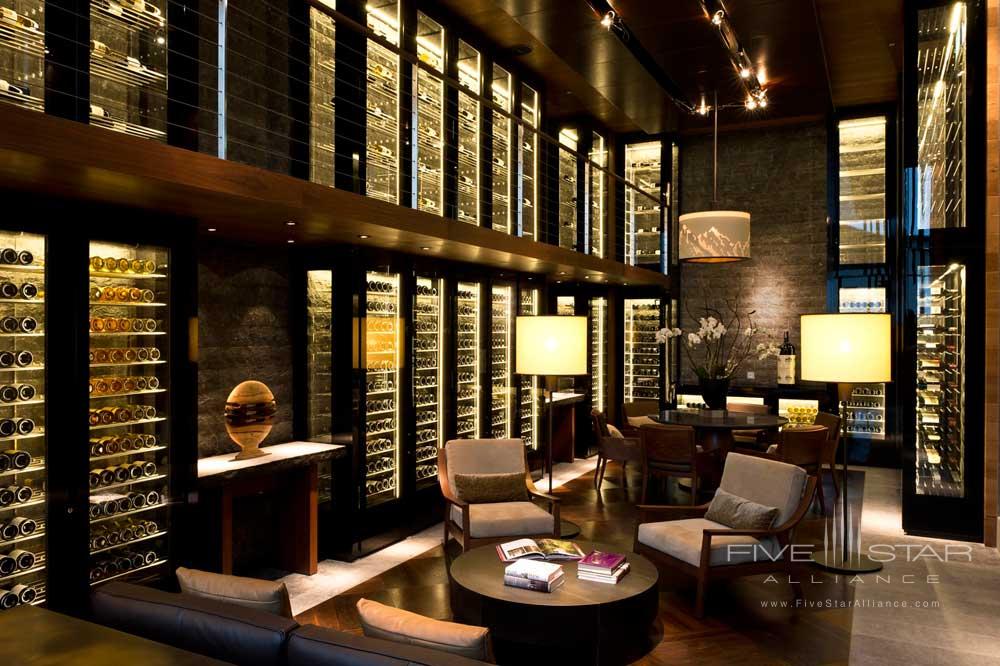 The Wine Library at Chedi Andermatt