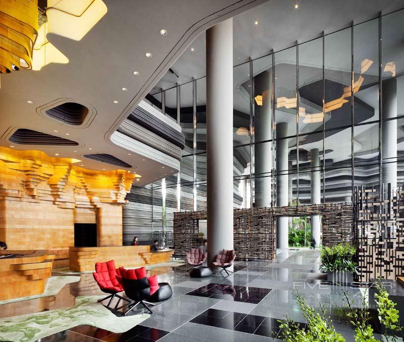 Lobby Area of Parkroyal On Pickering
