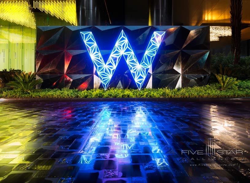 Exterior Sign for The W Guangzhou Hotel