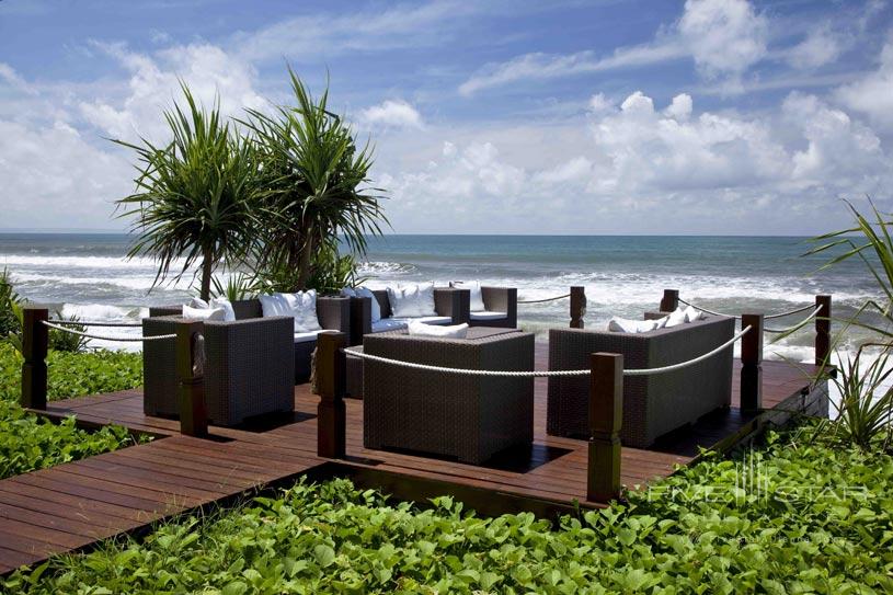 Beach View From The Decks at The Ketapang Estate Hotel