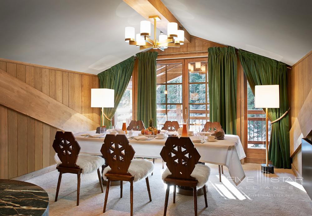 Family Dining at LApogee Courchevel, Courchevel, France