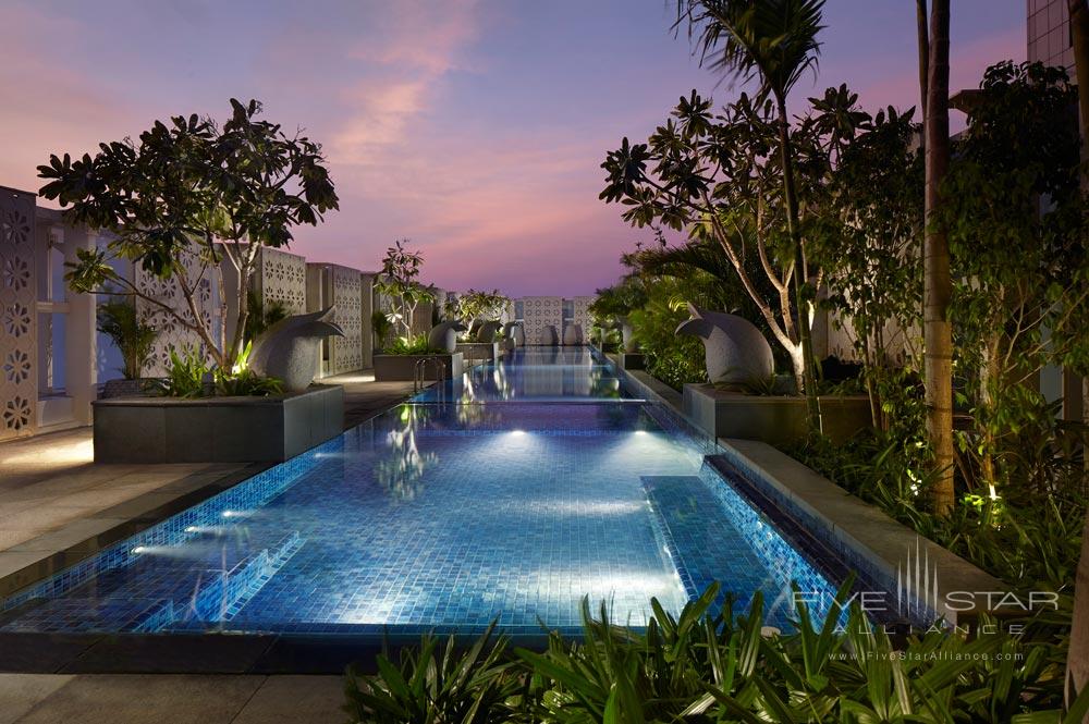 Pool at Ritz Carlton Bangalore