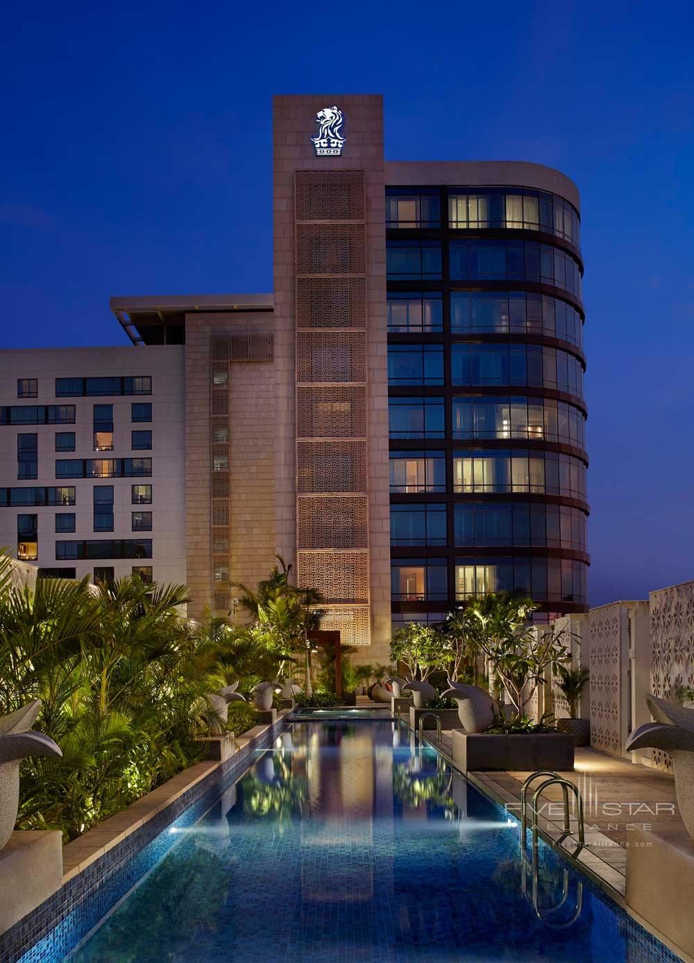 Exterior of Ritz Carlton Bangalore