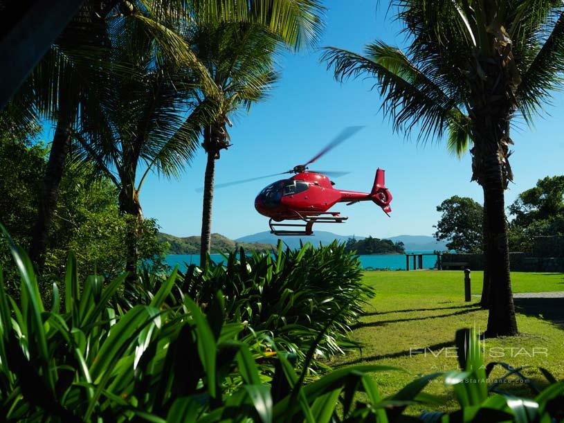 Helipad at qualia