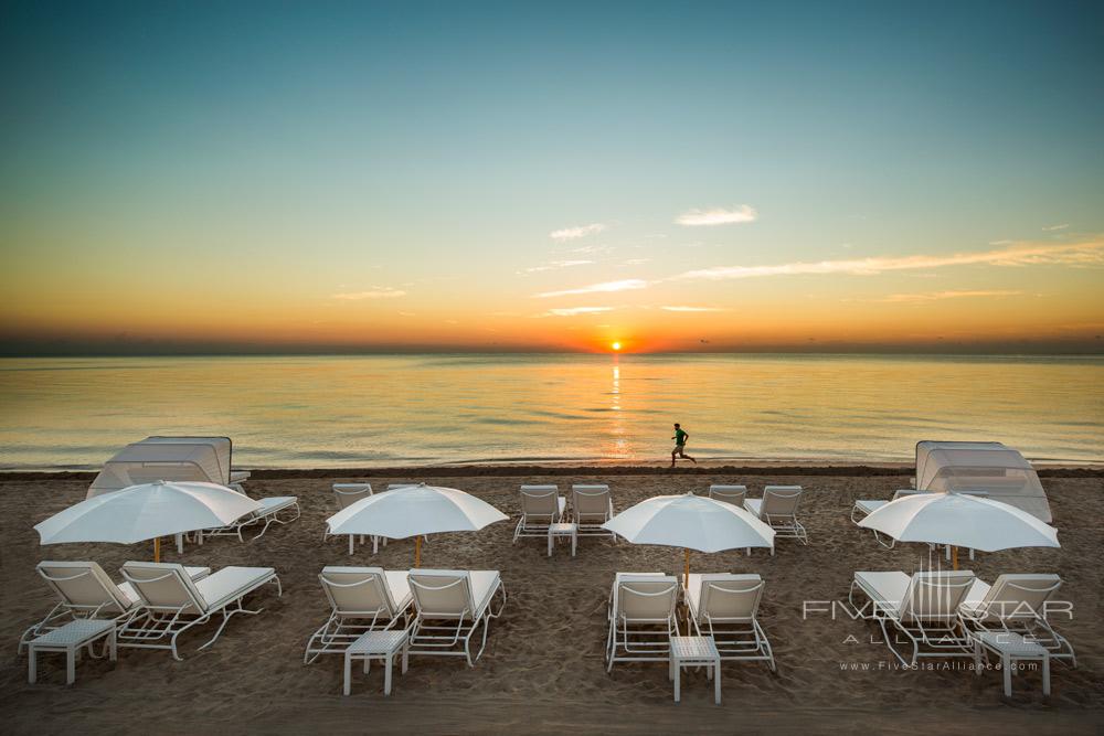 Beach Sunrise at The Metropolitan Miami Beach, Miami, FL